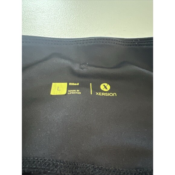 Xersion Large Fitted Black Leggings - Picture 3 of 7